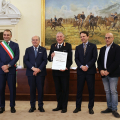 L’avvocato Roberto Mangiardi, comandante del Corpo di Polizia Municipale, Commendatore