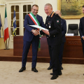 L’avvocato Roberto Mangiardi, comandante del Corpo di Polizia Municipale, Commendatore