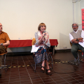 Gianluca Gozzi, Rosanna Purchia e Alessandro Isaia