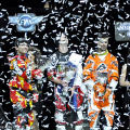 Il Podio composto da Remi Bizouard, Javier Villegas e Jose Miralles