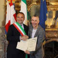Il Sindaco Stefano Lo Russo e Arturo Brachetti