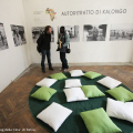 Spazio Azimut di via Palazzo di Città. Autoritratto di Kalongo