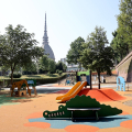 Giardini Reali inferiori: inaugurata la nuova area giochi inclusiva e sostenibile