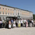 Itala 35/45 HP "Palombella" del 1909 appartenuta alla Regina Margherita nel Giardino Ducale dei Musei Reali