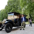 Itala 35/45 HP "Palombella" del 1909 appartenuta alla Regina Margherita nel Giardino Ducale dei Musei Reali
