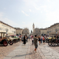 Piazza San Carlo, ritrovo di vetture storiche