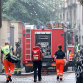 Incendio in un alloggio Atc in via Bellezia