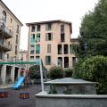 Incendio in un alloggio Atc in via Bellezia