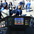 Presentati i nuovi tram Hitachi: dalla prossima settimana in servizio sulla linea 9