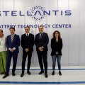 Le autorità presenti all' inaugurazione del Battery Technology Center