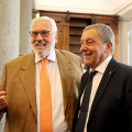 Fabrizio Palenzona, Presidente di Fondazione CRT e Francesco Profumo,  Presidente della Fondazione Compagnia di San Paolo