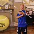 La ginnasta torinese Giulia Zanello, oro agli europei di Twirling