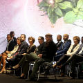 Un momento della conferenza stampa