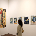 Il 'Sacro Fuoco' di Elisa Seitzinger in mostra alla Cavallerizza