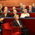 Sala Rossa: Cerimonia di conferimento del sigillo civico ad Annibale Crosignani