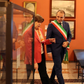 Catherine Colonna e Stefano Lo Russo visitano il museo del Risorgimento