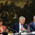 Un momento dei lavori del comitato di  cooperazione frontaliera