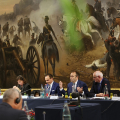 Un momento dei lavori del comitato di  cooperazione frontaliera