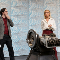 Sarah Cosulich & Saim Demircan curatori della mostra Thomas Bayrle. Form Form Superform