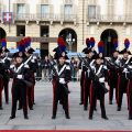 Piazza Castello Giorno Unità Nazionale e Festa delle Forze Armate. Cerimonia Alza Bandiera