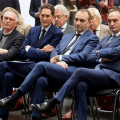 Carlos Tavares, John Elkann, Stefano Lo Russo, Alberto Cirio
