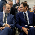 Il Sindaco Lo Russo e John Elkann, Presidente di Stellantis