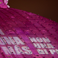 La Mole illuminata di rosa