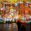 Palazzo Reale: Il videomapping "Sette storie di Natale di Gianni Rodari"