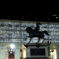 Torino, Piazza San Carlo. Videomapping 'Città Fantastica. Favole d’inverno'