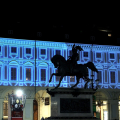 Torino, Piazza San Carlo. Videomapping 'Città Fantastica. Favole d’inverno'