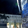 Torino, Piazza San Carlo. Videomapping 'Città Fantastica. Favole d’inverno'