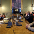 A Palazzo Civico la squadra argentina di sci