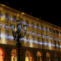 Città fantastica. Favole d’Inverno. Inaugurato il videomapping in Piazza San Carlo