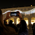 Città fantastica. Favole d’Inverno. Inaugurato il videomapping in Piazza San Carlo