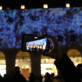 Città fantastica. Favole d’Inverno. Inaugurato il videomapping in Piazza San Carlo