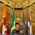 La presidente Maria Grazia Grippo