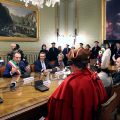 Gianduja e Giacometta, l’investitura ufficiale in Comune