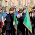 Il ricordo dei caduti italiani sul fronte russo nel 1941-1943 in piazza Castello