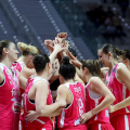 La Famila Wuber Schio festeggia la vittoria