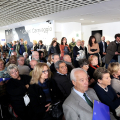 Un momento della conferenza stampa alla GAM