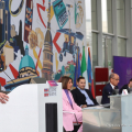 L'assessore Carretta interviene alla conferenza stampa di presentazione delle mascotte delle Universiadi invernali di Torino 2025