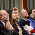 Un momento della presentazione di Oblò - Notizie da smacchiare all'Archivio di Stato