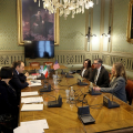 Il Sindaco Stefano Lo Russo ha incontrato a Palazzo Civico il Console Generale degli Stati Uniti d’America a Milano Douglass Benning