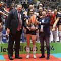 Al Pala Gianni Asti la Reale Mutua Fenera Chieri ’76 supera il Neuchatel e conquista la Cev Volleyball Cup