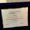 Il premio consegnato a Rasel Miya Md