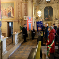 80° Anniversario eccidio Pian del Lot - Funzione religiosa presso la chiesa di San Vito