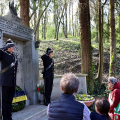 80° Anniversario eccidio Pian del Lot - Commemorazione presso il monumento ai Caduti