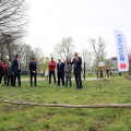 Piazza d'Armi: piantumazione di alberi offerti da Suzuki e Torino FC alla città