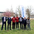 Piazza d'Armi: gli assessori Foglietta e Tresso sono presenti alla piantumazione di alberi offerti da Suzuki e Torino FC alla città