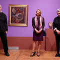 Le curatrici: Elena Volpato,  Daniela Ferrari e Giorgina Bertolino